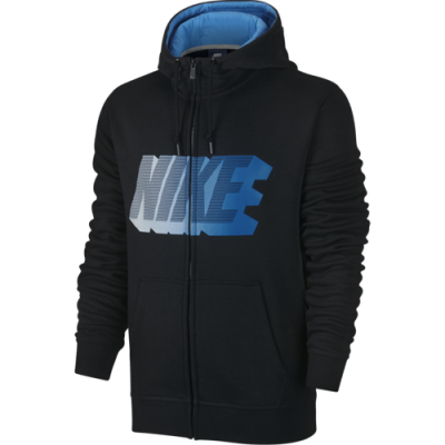 Толстовка мужская Nike 727762-011 Club Fleece Full-Zip